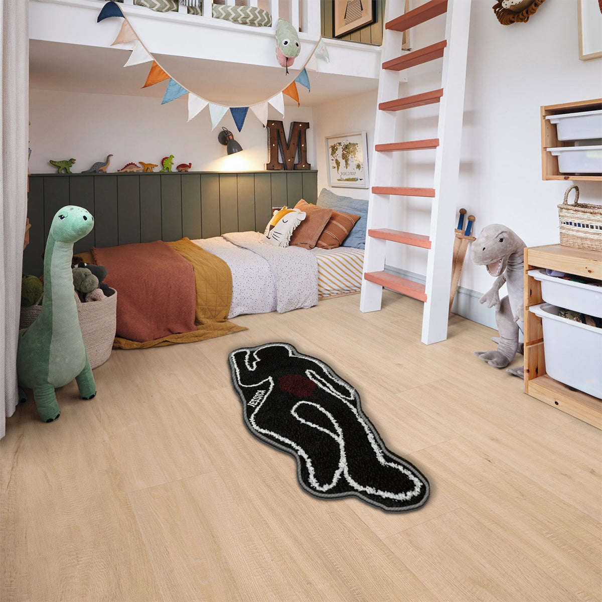 True Crime Era - Personalized True Crime Non-Slip Tufted Rug