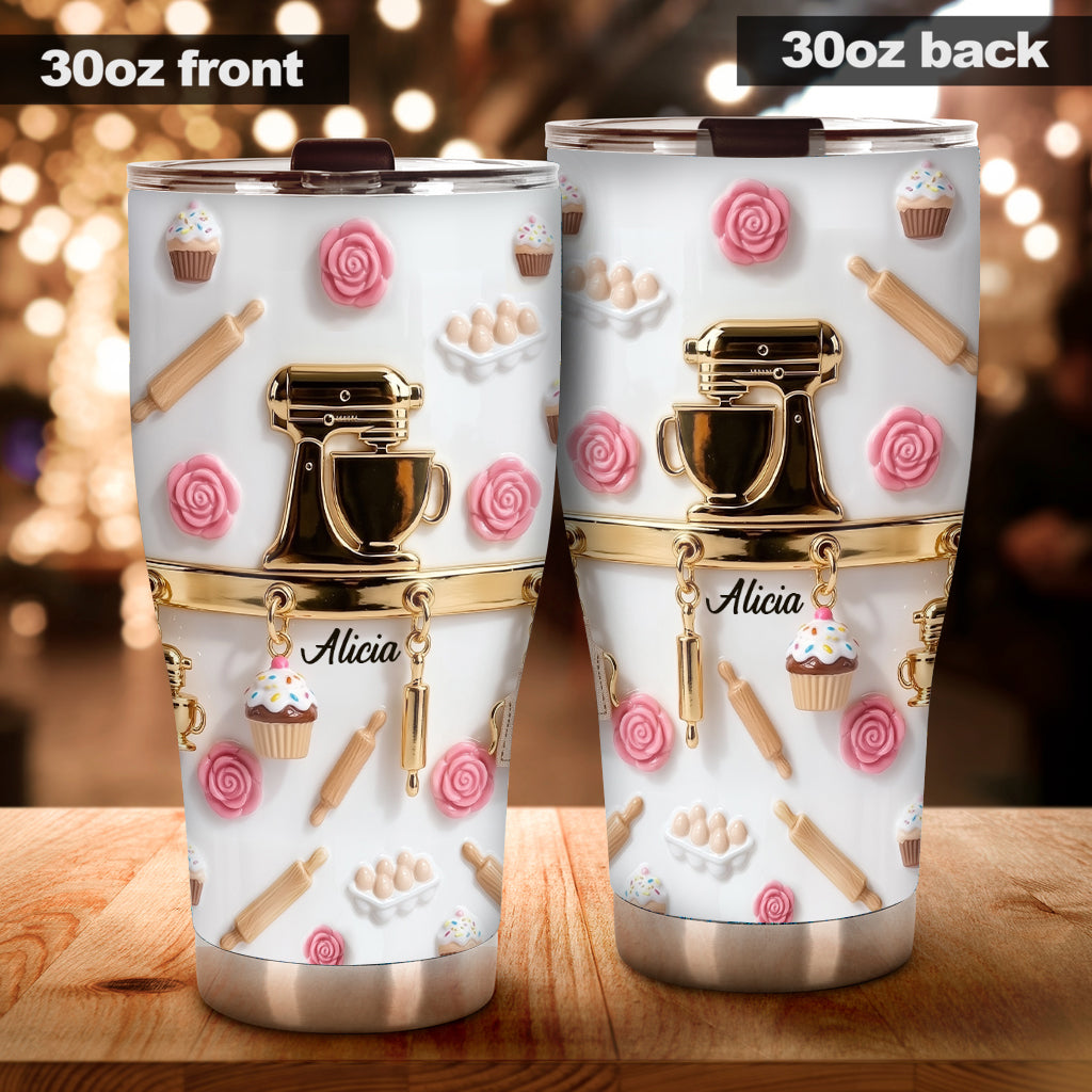 Perfect Gift For Baking Lovers - Personalized Baking Tumbler