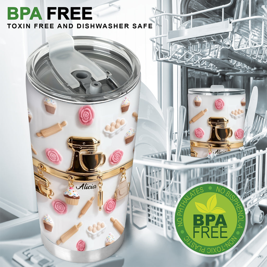 Perfect Gift For Baking Lovers - Personalized Baking Tumbler