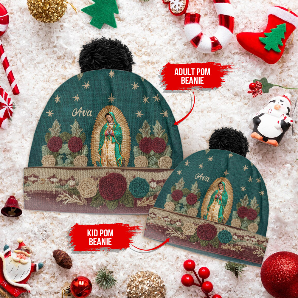 Our Lady Of Guadalupe - Personalized Christian Beanie Hat