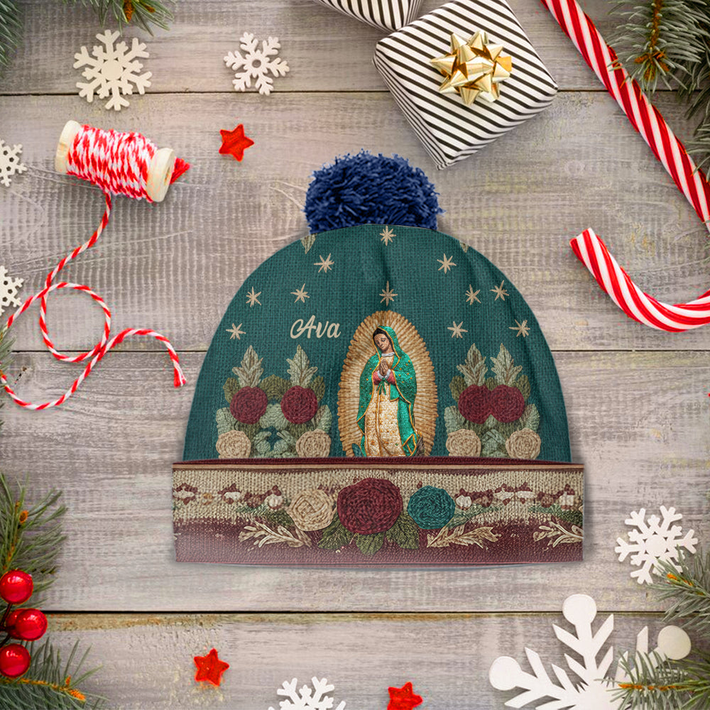 Our Lady Of Guadalupe - Personalized Christian Beanie Hat