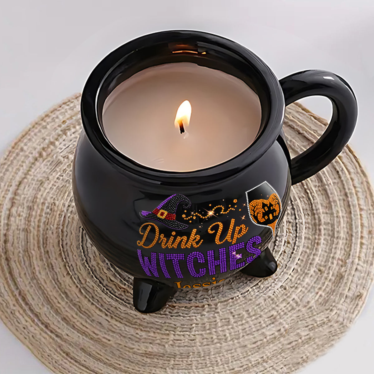 Drink Up Witches - Personalized Witch Cauldron Mug
