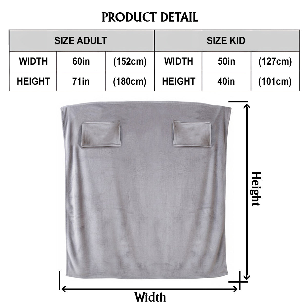 This Is My Reading Blanket - Personalized Book Wearable Blanket