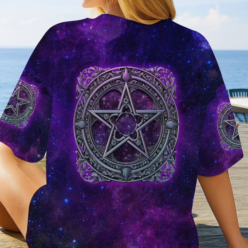 Witch Symbol - Personalized Witch All Over Shirt