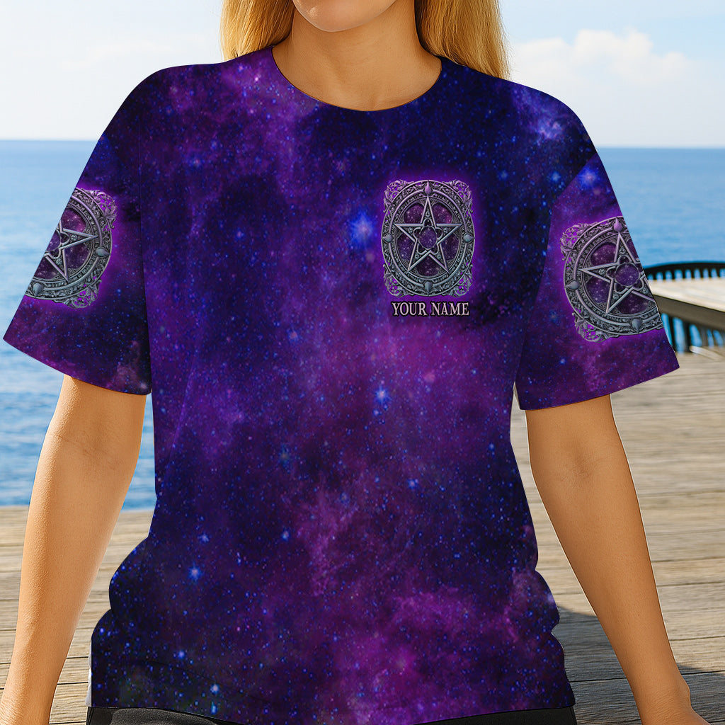 Witch Symbol - Personalized Witch All Over Shirt