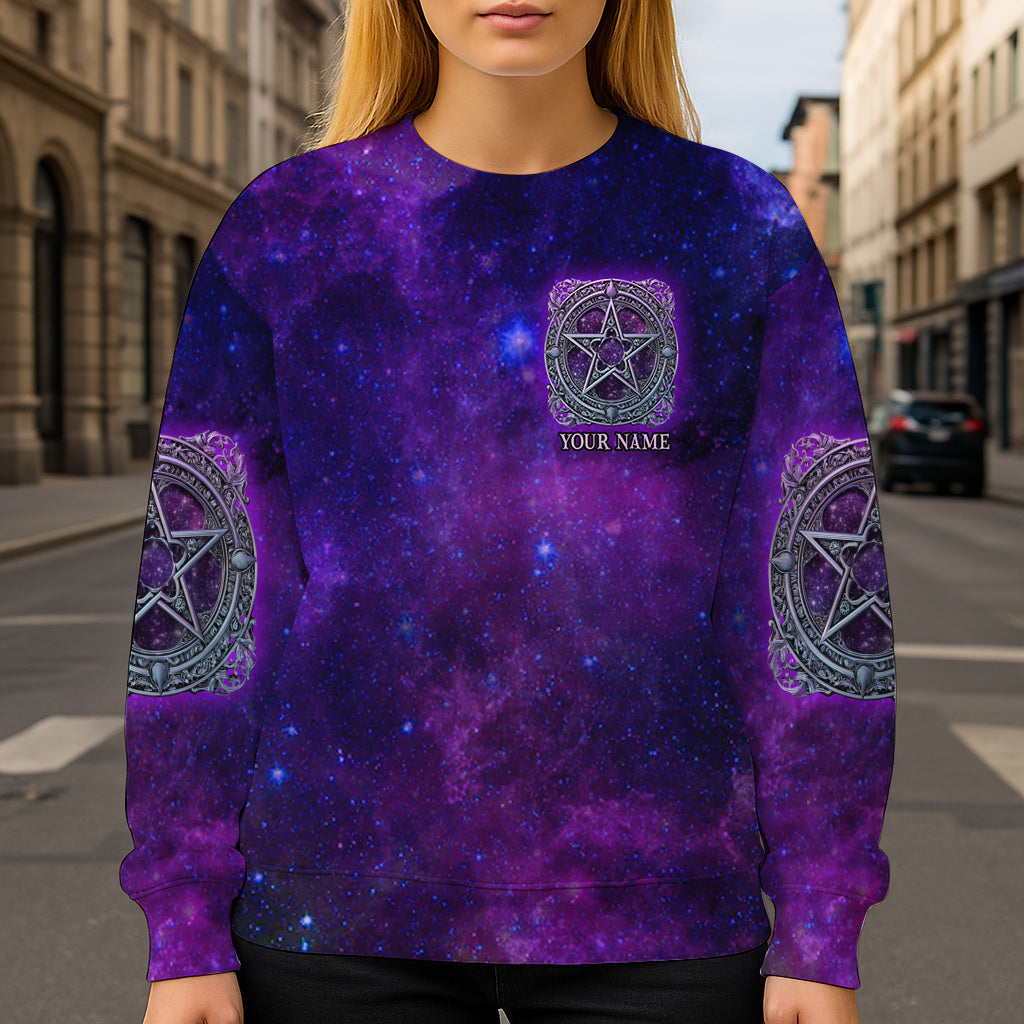 Witch Symbol - Personalized Witch All Over Shirt