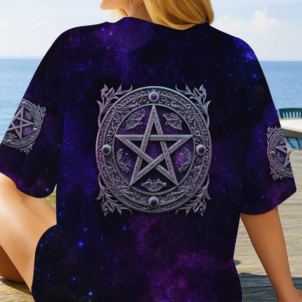 Witch Symbol - Personalized Witch All Over Shirt