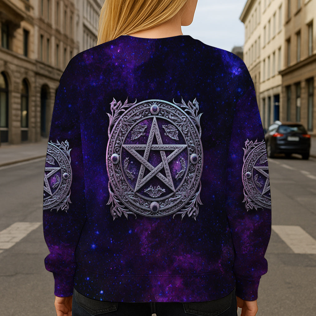 Witch Symbol - Personalized Witch All Over Shirt