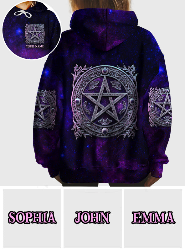 Witch Symbol - Personalized Witch All Over Shirt