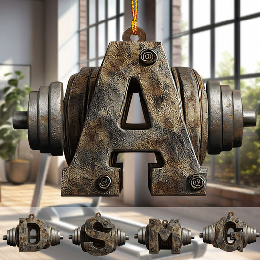 No Pain No Gain - Personalized Fitness Ornament