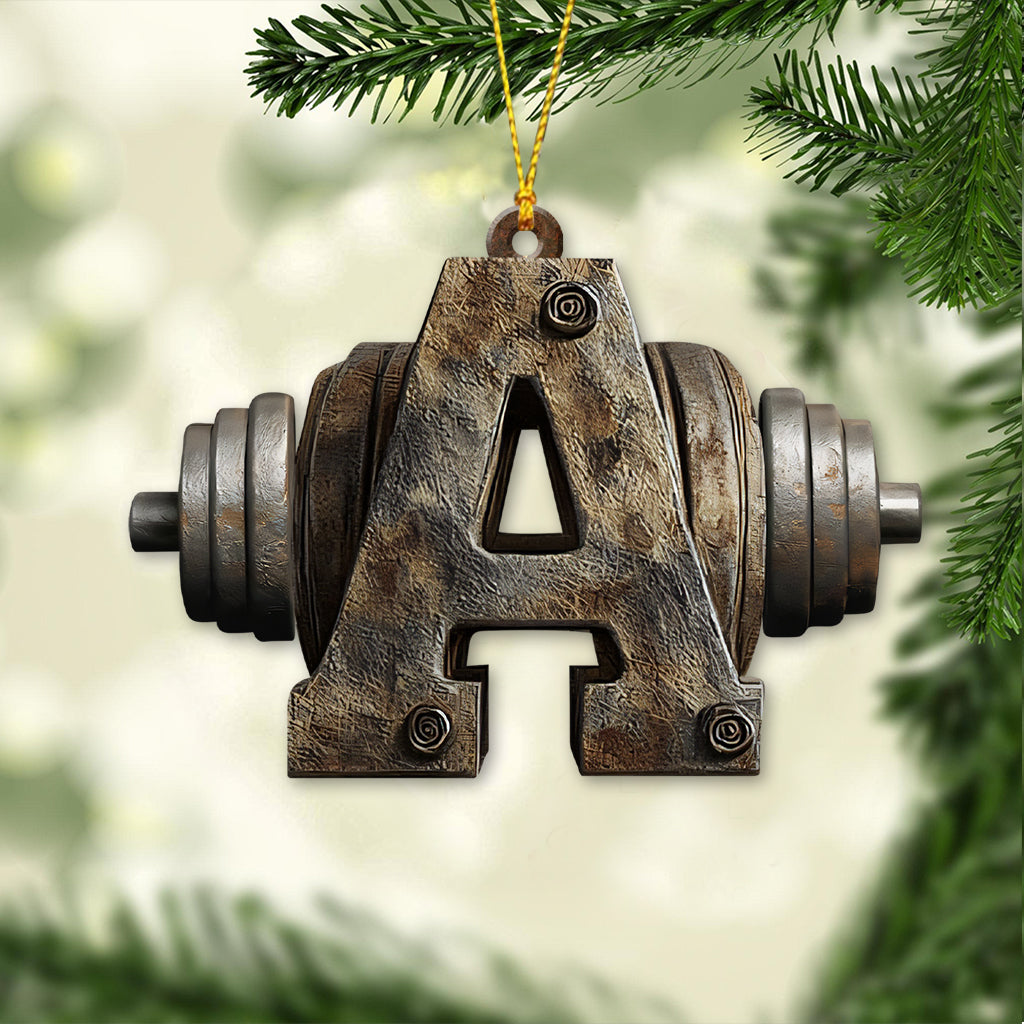 No Pain No Gain - Personalized Fitness Ornament