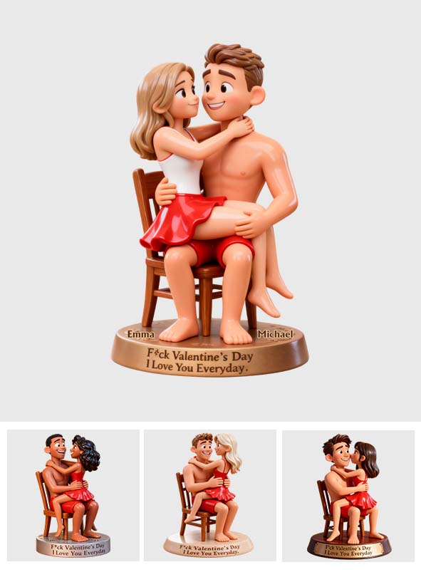 Any Photo Funny Gift For Couple - Personalized Couple Custom Shaped Acrylic Plaque