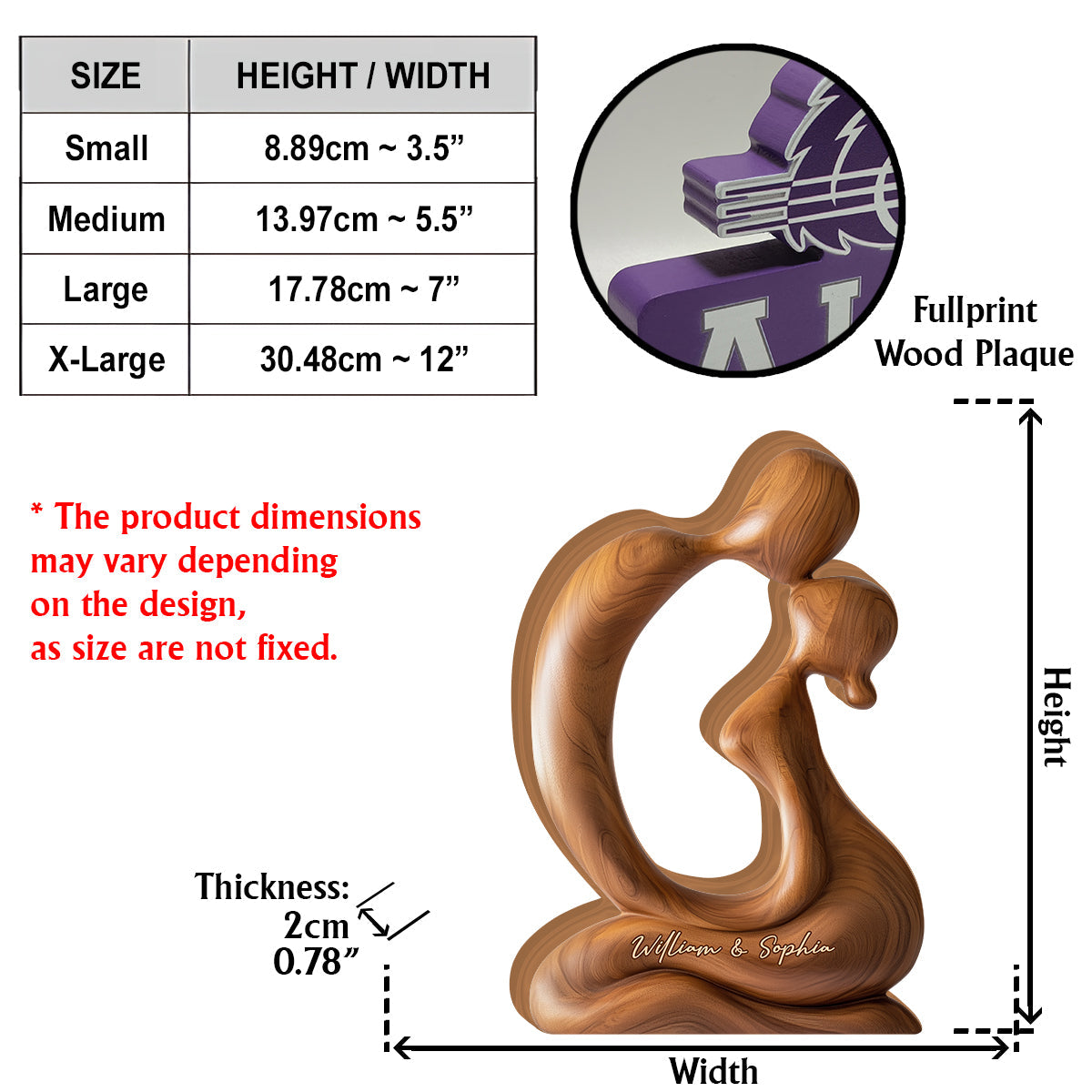 You And Me We Got This - Personalized Couple Custom Shaped Wood Plaque