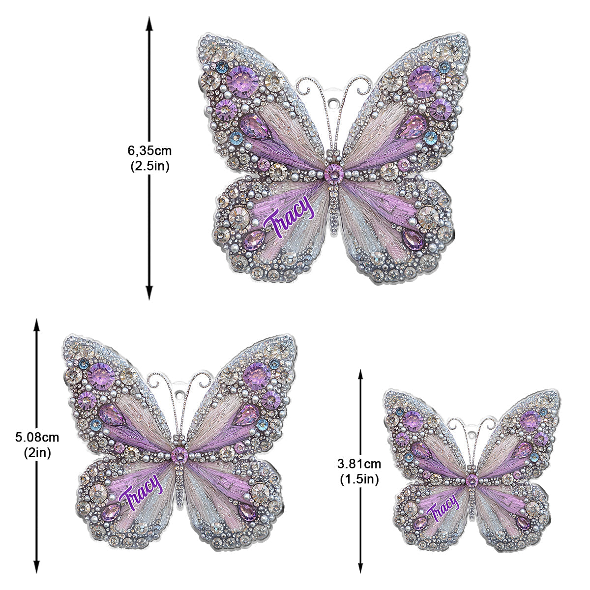 Beautiful Butterfly - Personalized Butterfly Earrings