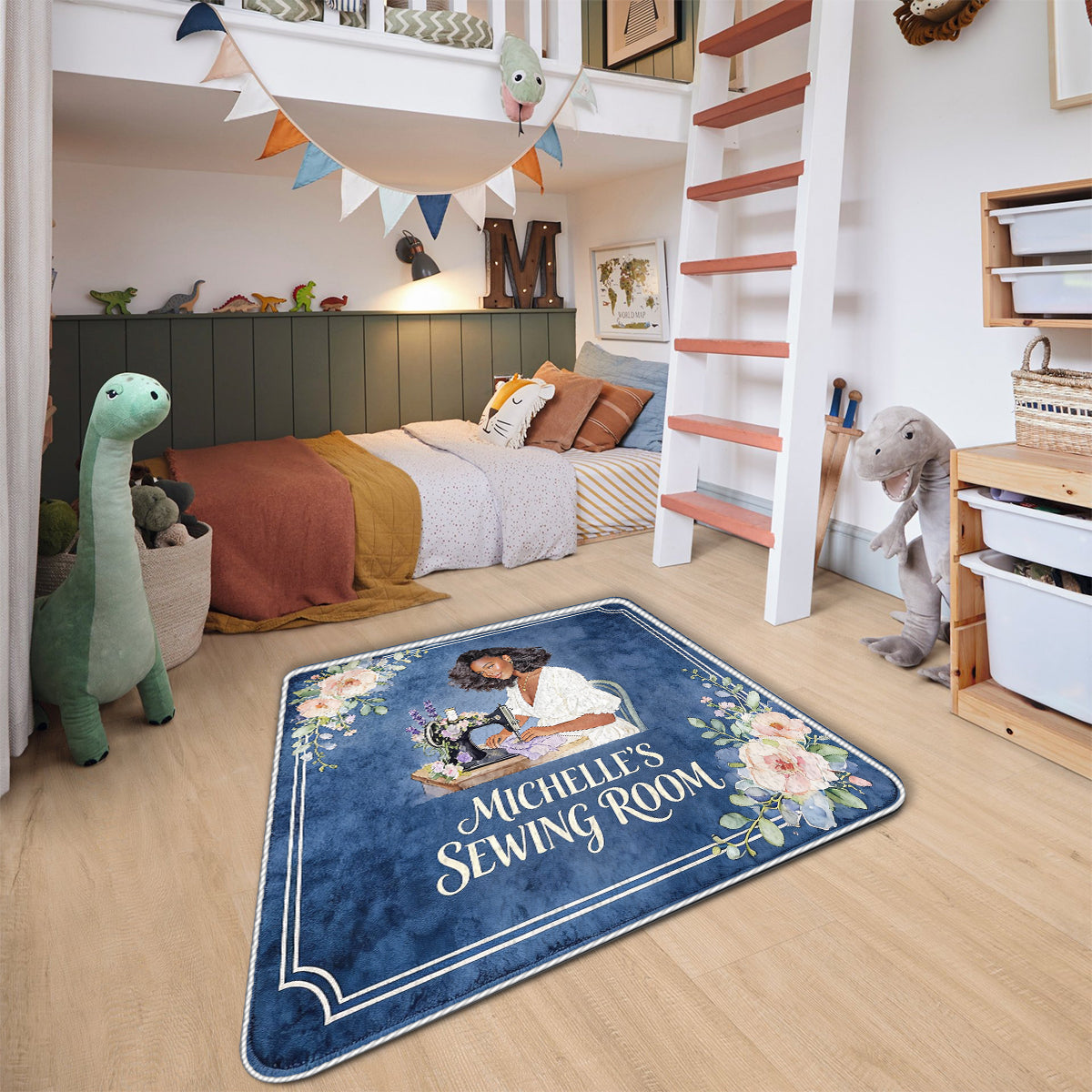 Sewing Room - Personalized Sewing Non-Slip Tufted Rug