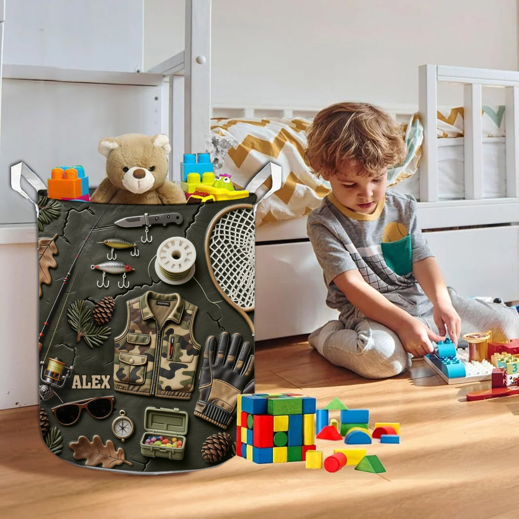 Love Fishing - Personalized Fishing Storage Basket