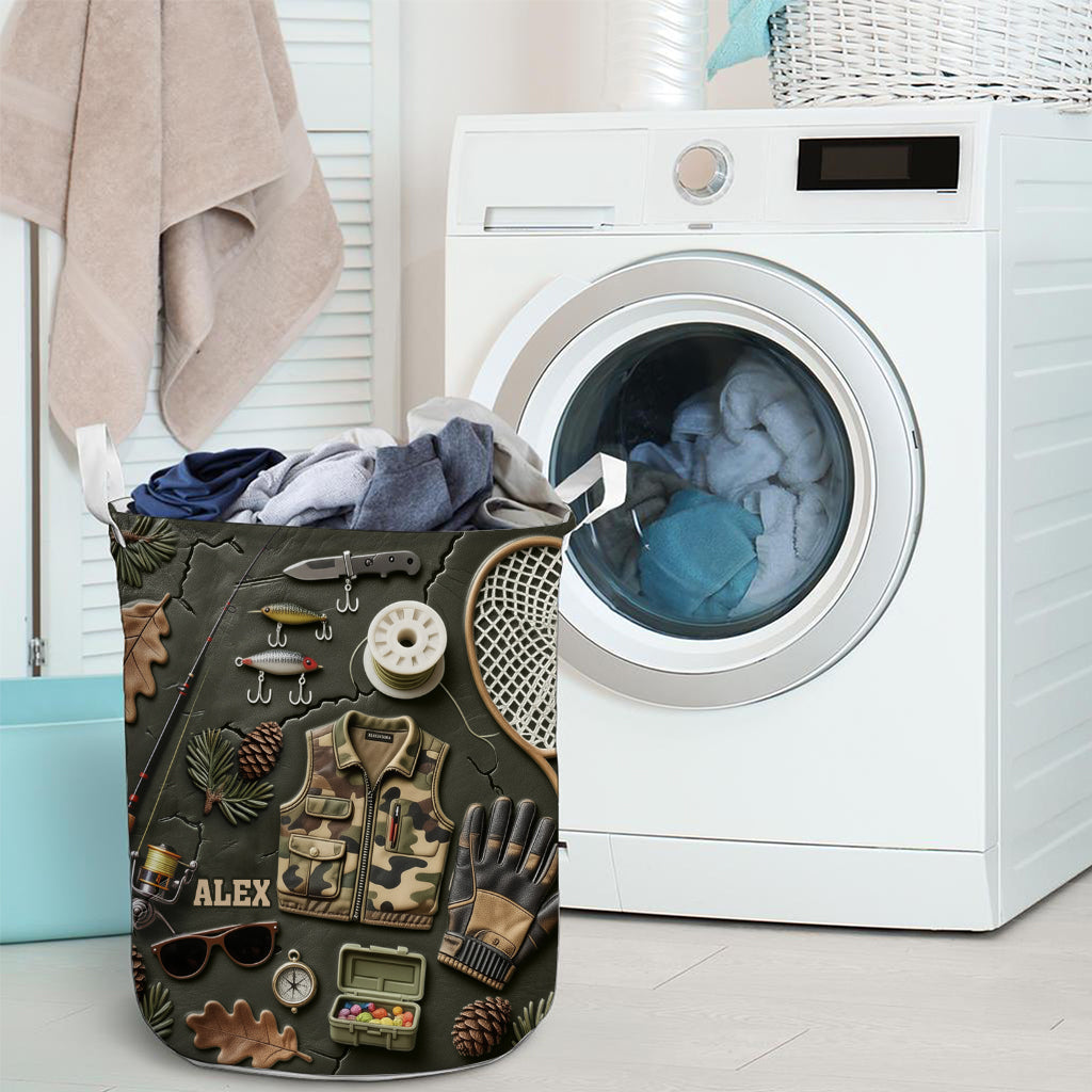 Love Fishing - Personalized Fishing Storage Basket