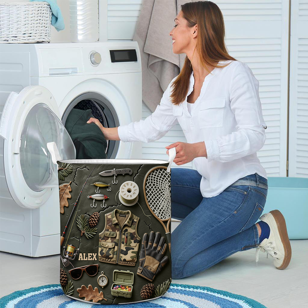 Love Fishing - Personalized Fishing Storage Basket