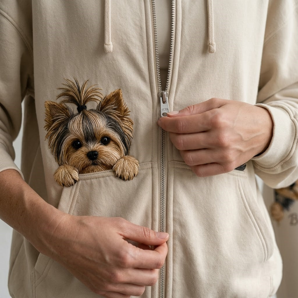 Lovely Pet - Personalized Dog Zip Hoodie & Leggings