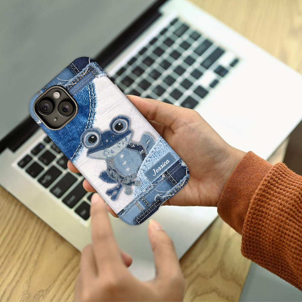 Love Frog - Personalized Frog Full Print Phone Case