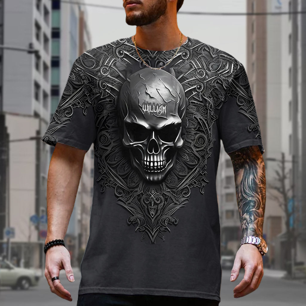 Cool Skull - Personalized Skull All Over Shirt
