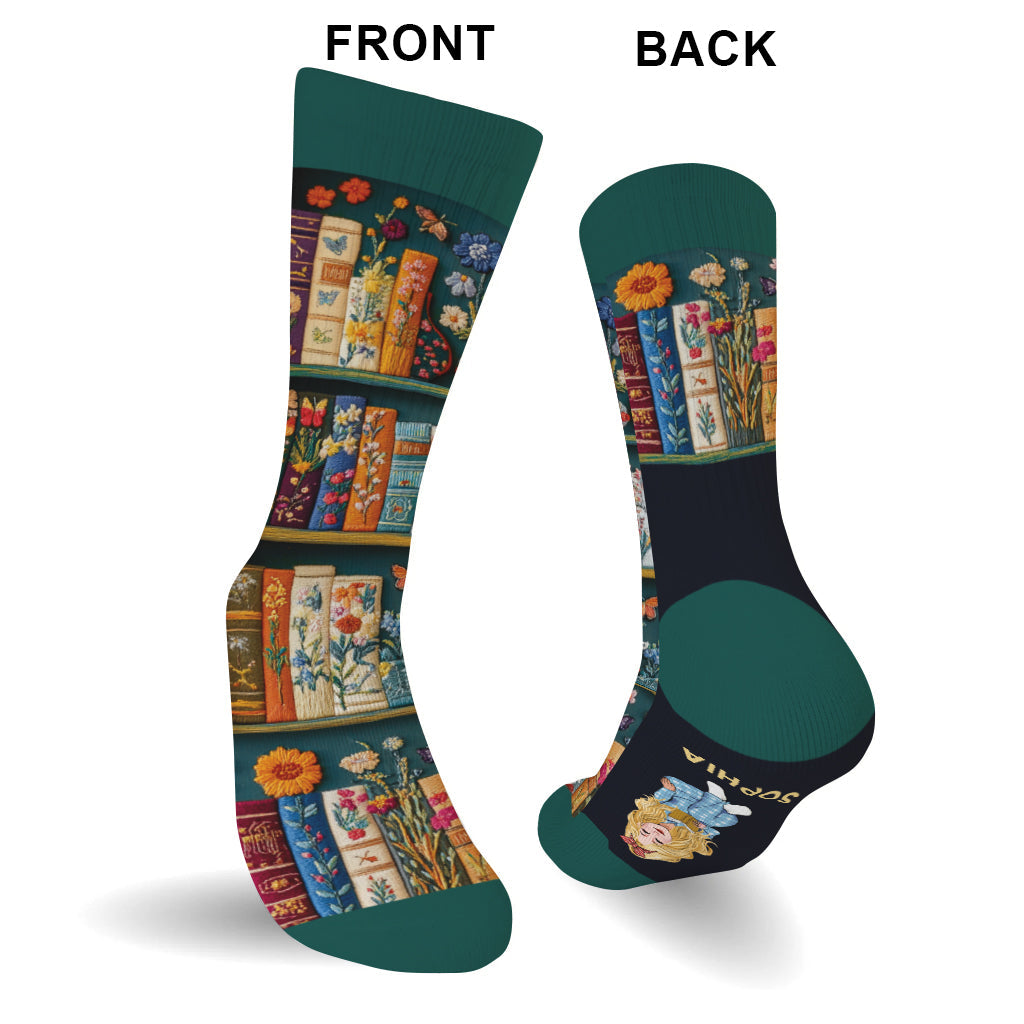 Shhh I'm Reading - Personalized Book Socks