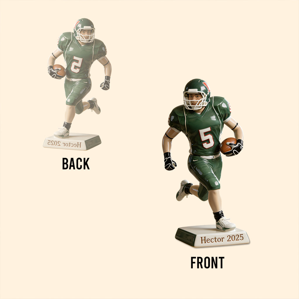 Custom From Any Photo - Personalized Football Custom Shaped Acrylic Plaque