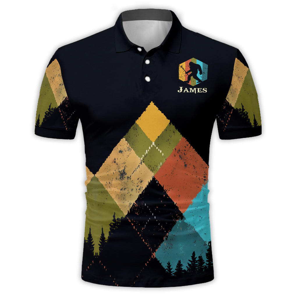 Looking For Golf Balls - Personalized Golf Polo Shirt