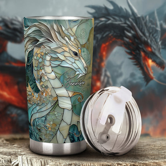 Love Dragons - Personalized Dragon Tumbler