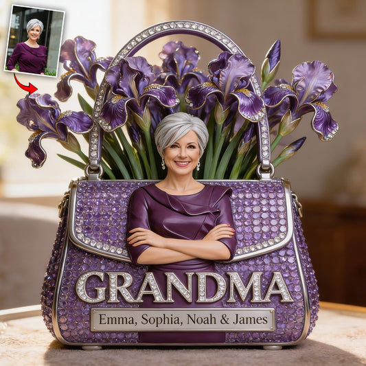 Cutsom Any Photo - Personalized Grandma Custom Shaped Acrylic Plaque