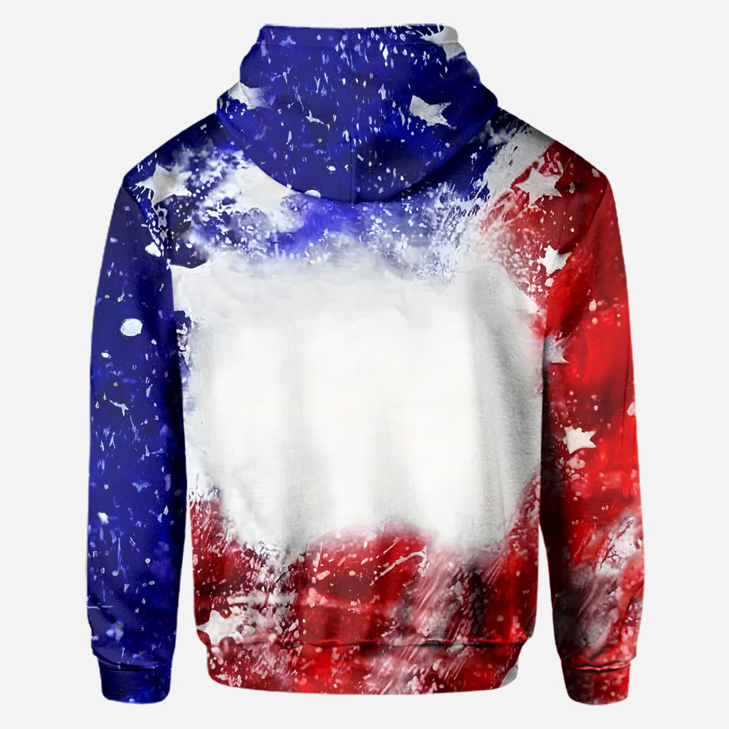 July 4th Highland Cow - Personalized Highland Cow All Over Shirt