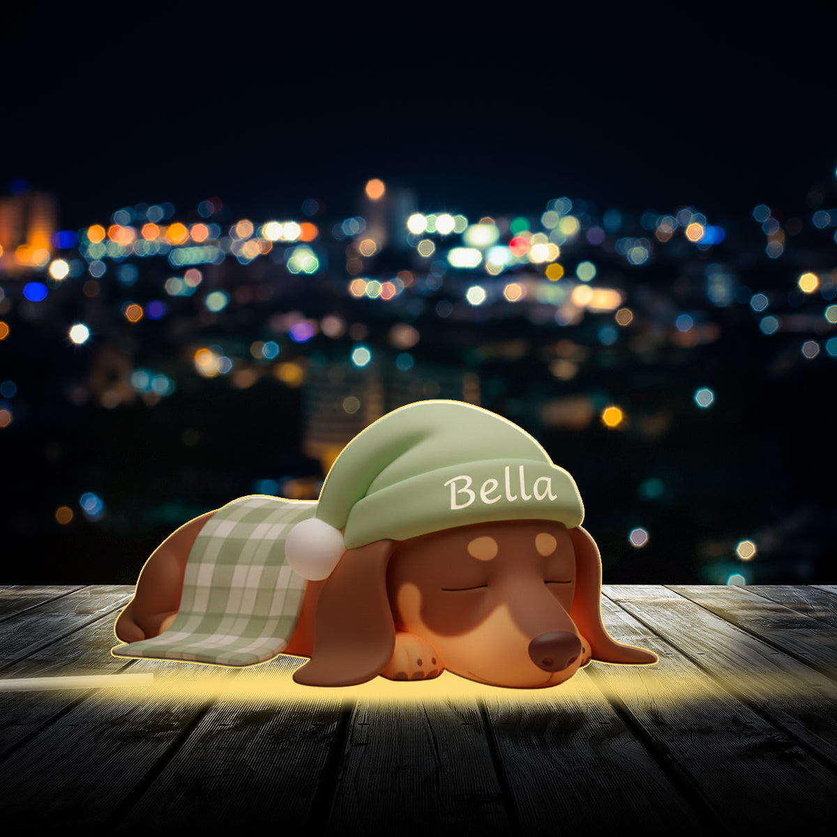 Custom From Any Photos - Personalized Dog Acrylic LED Night Light