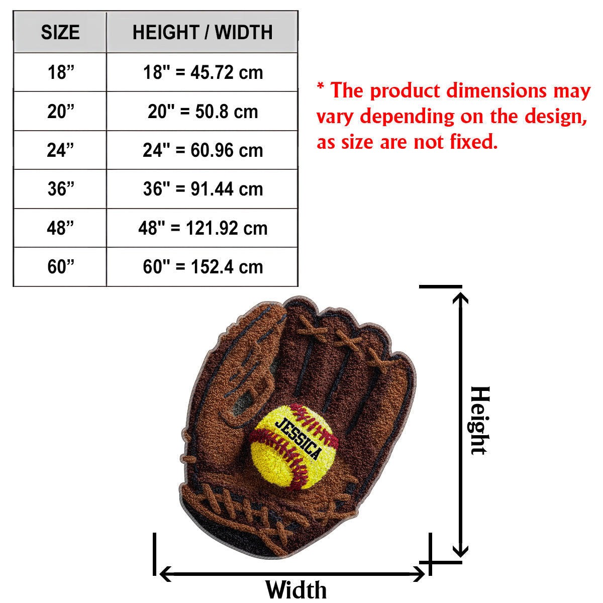 Softball Lover - Personalized Softball Non-Slip Tufted Rug