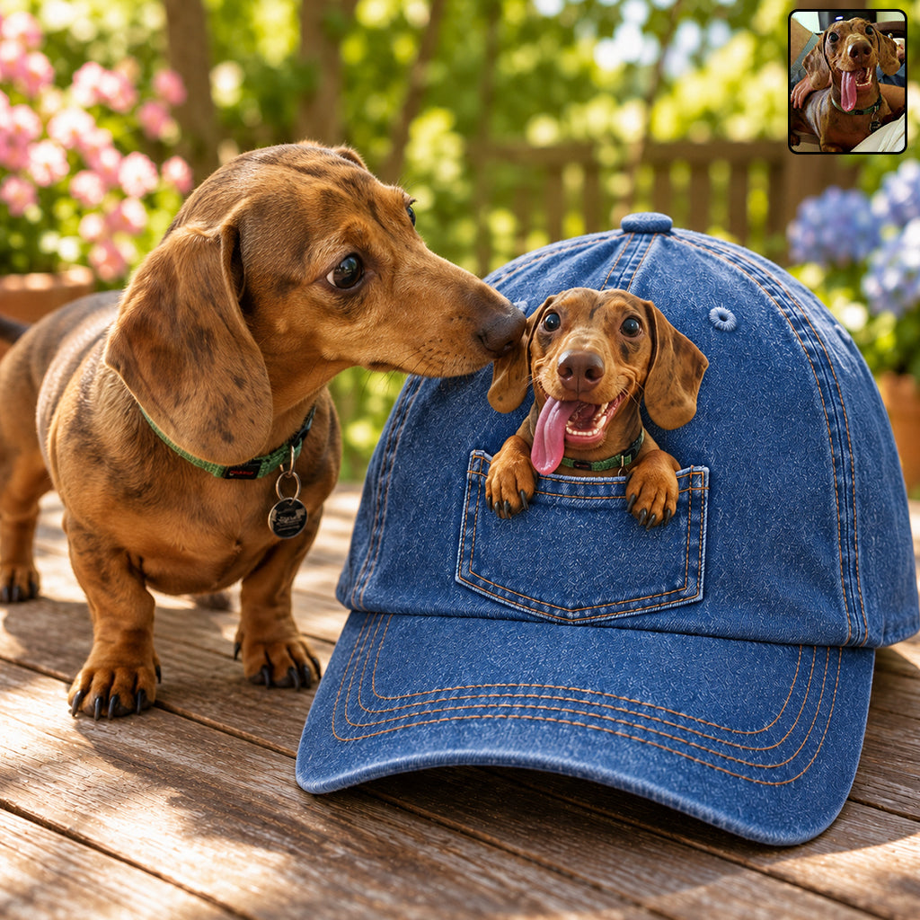 Gift for Pet Owner - Personalized Dog Classic Cap