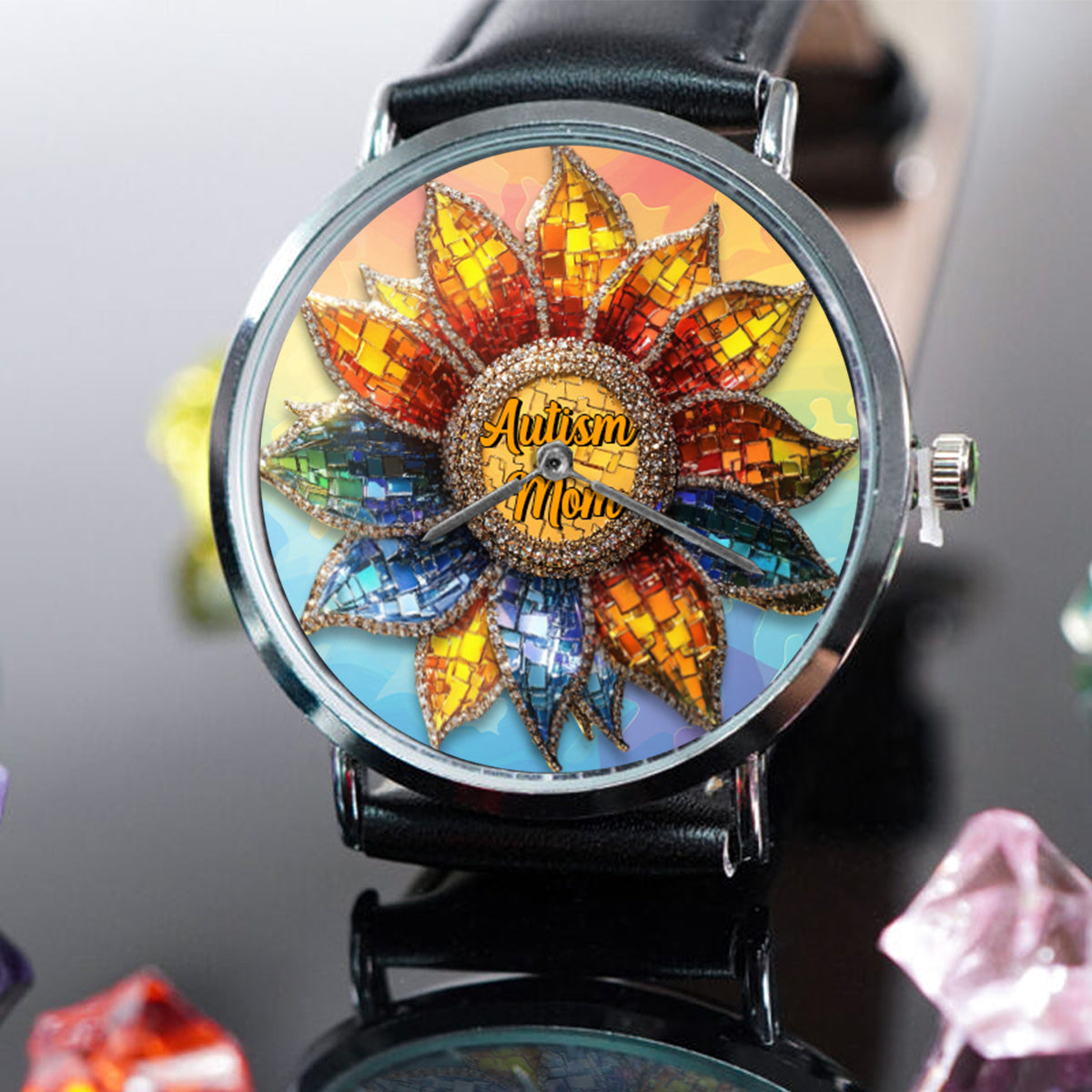 Autism Mom - Personalized Autism Awareness Hand Watch