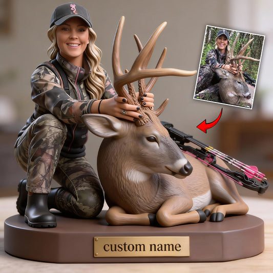 Custom From Any Photo - Personalized Hunting Custom Shaped Acrylic Plaque
