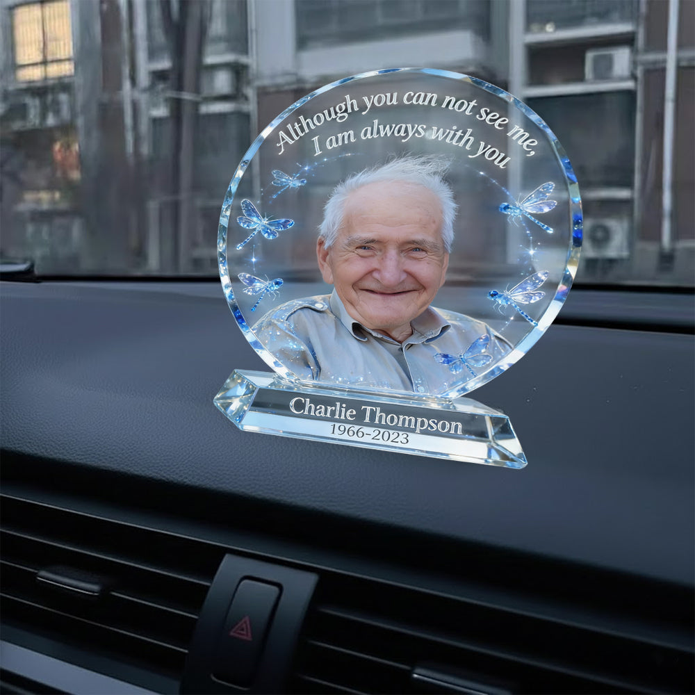 I Am Always With You - Personalized Memorial Car Dashboard Plaque