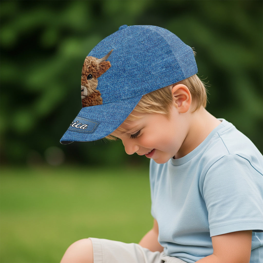 Cute Highland Cow - Personalized Highland Cow Classic Cap