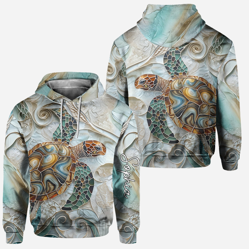 Love Turtles - Personalized Turtle Hoodie and Leggings