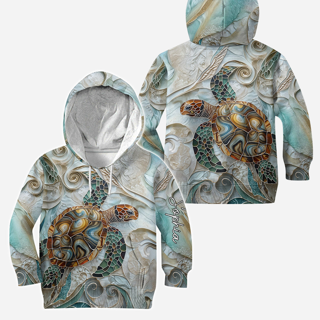 Love Turtles - Personalized Turtle Hoodie and Leggings