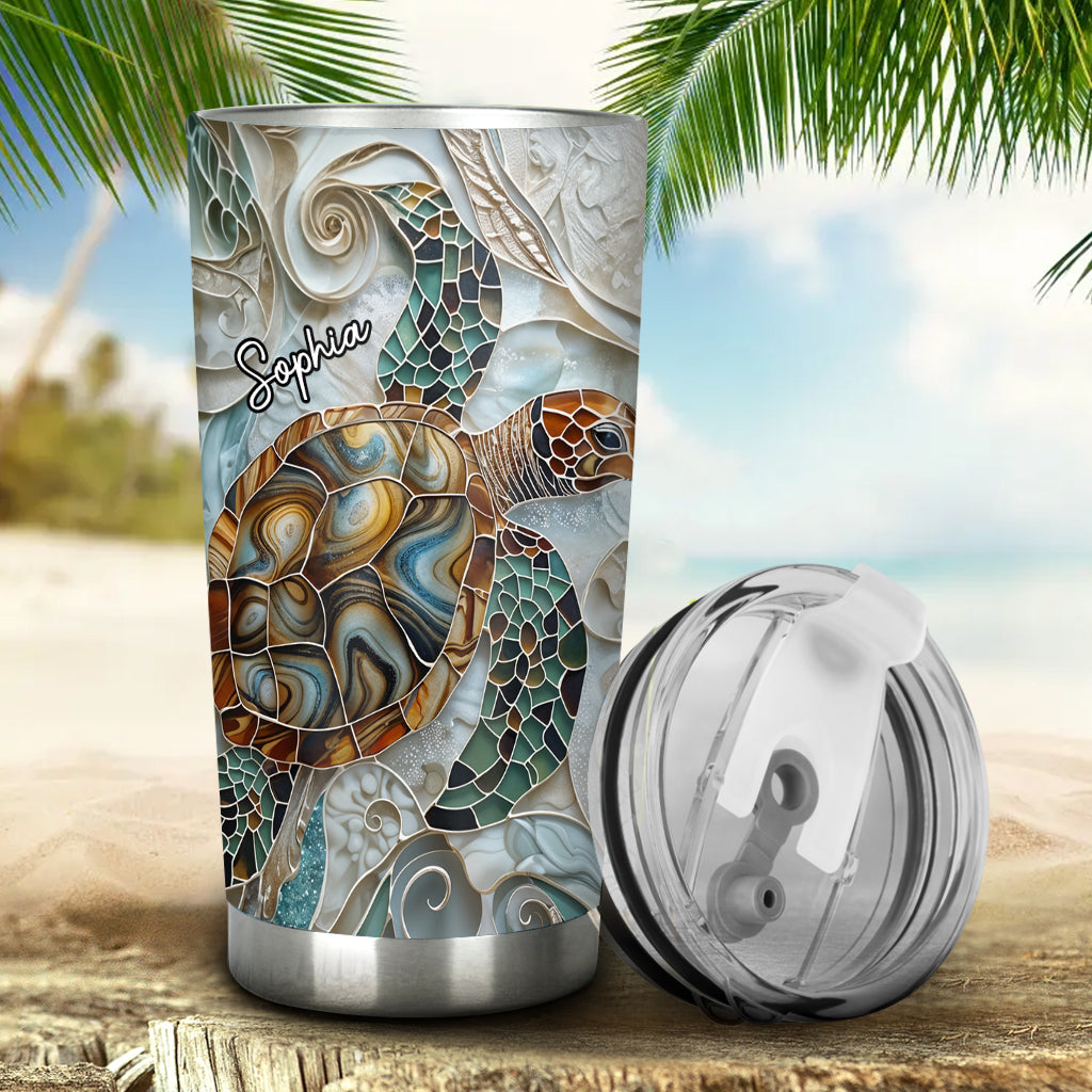 Love Turtles - Personalized Turtle Tumbler