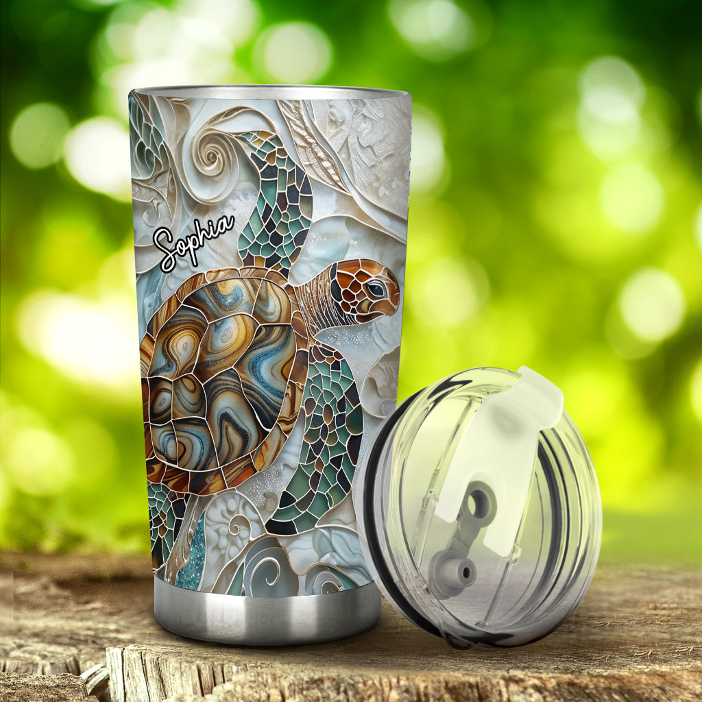 Love Turtles - Personalized Turtle Tumbler