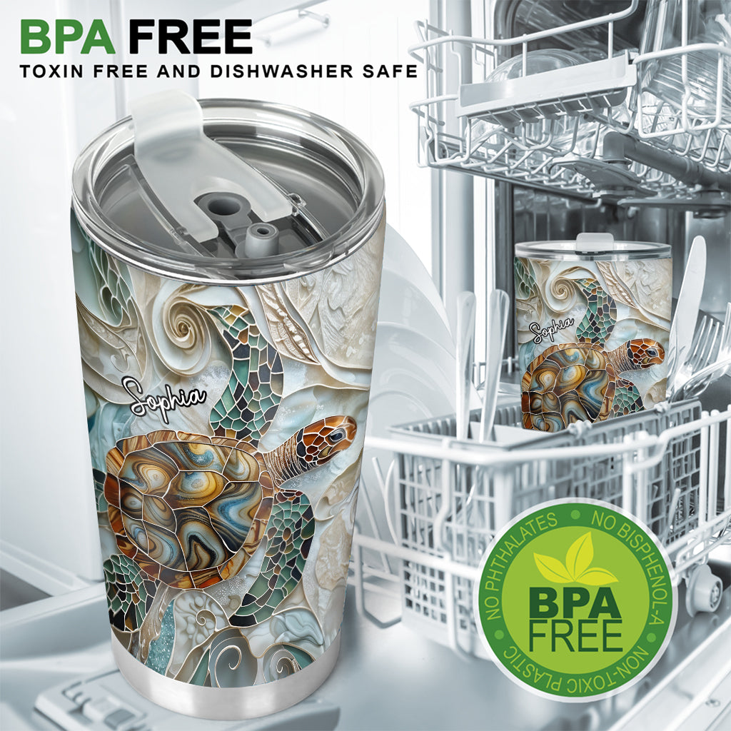 Love Turtles - Personalized Turtle Tumbler