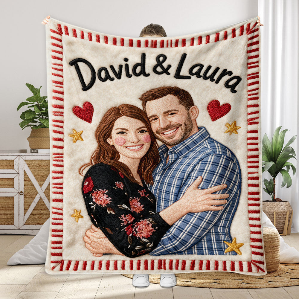You & Me We Got This - Personalized Couple Blanket