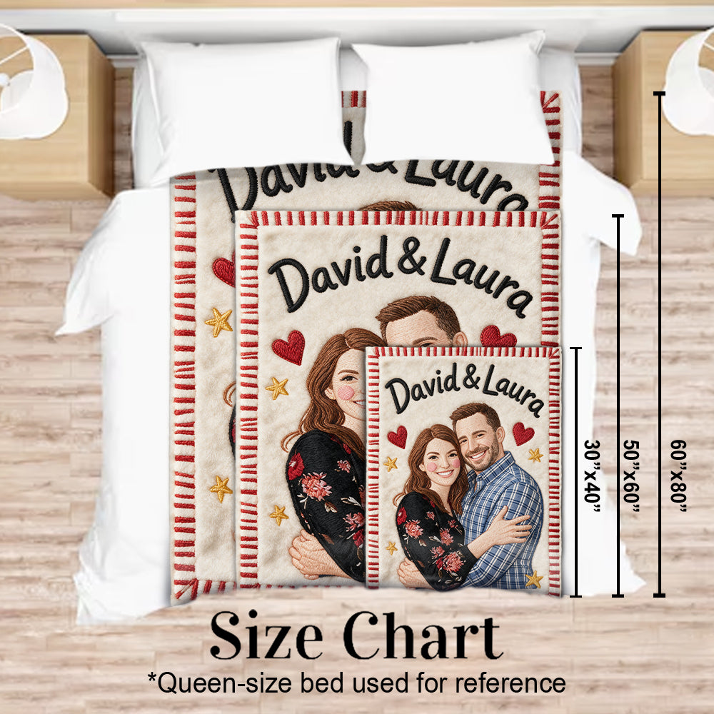 You & Me We Got This - Personalized Couple Blanket