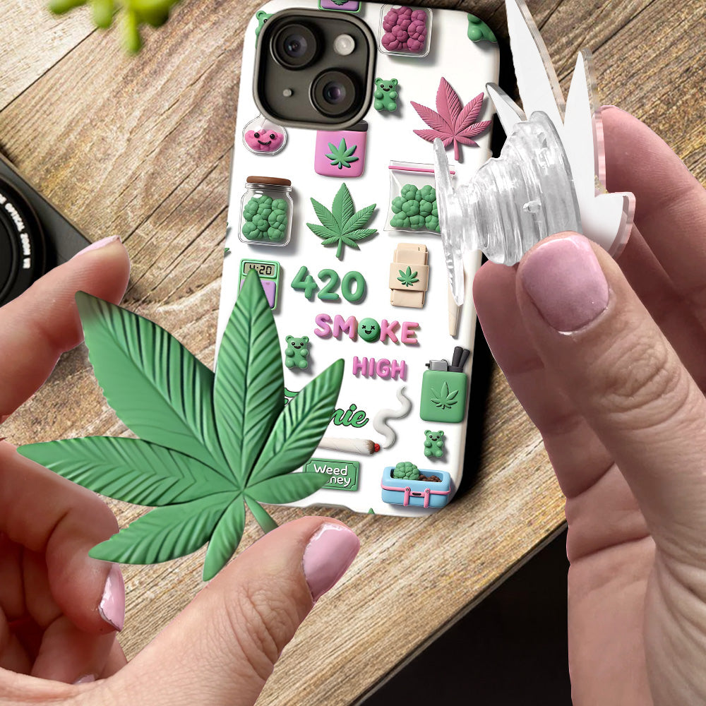 Stoner Chic - Personalized Weed Full Print Phone Case