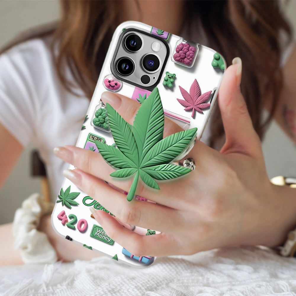 Stoner Chic - Personalized Weed Full Print Phone Case