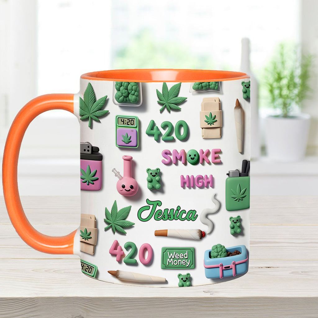 Stoner Chic - Personalized Weed Accent Mug