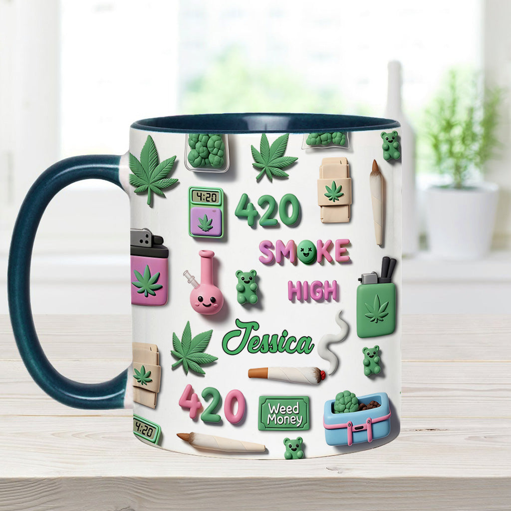 Stoner Chic - Personalized Weed Accent Mug