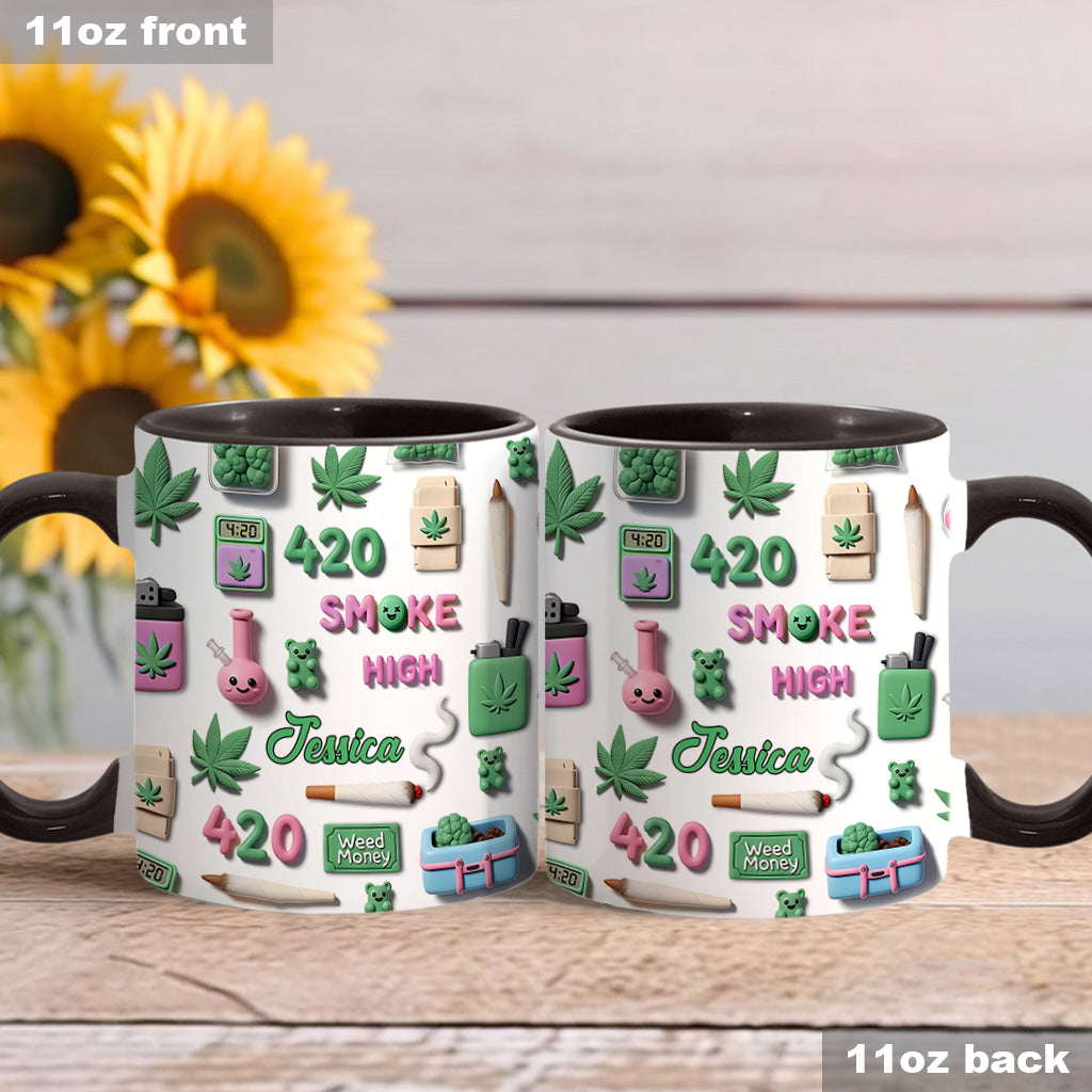 Stoner Chic - Personalized Weed Accent Mug